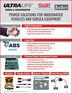 Subsea Information Sheet